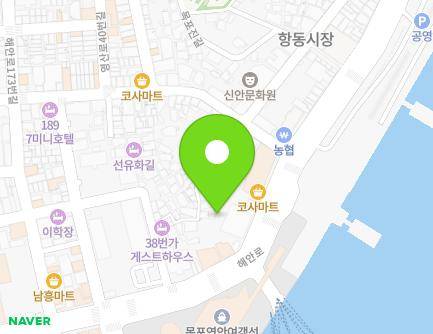 11-1 Manho-ro 38beon-gil, Mokpo-si, Jeollanam-do, Republic of Korea Map
