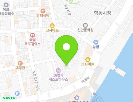 14 Manho-ro 38beon-gil, Mokpo-si, Jeollanam-do, Republic of Korea Map