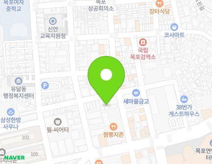 14-1 Yudong-ro 16beon-gil, Mokpo-si, Jeollanam-do, Republic of Korea Map