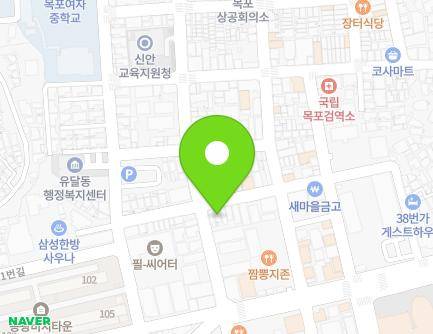 10 Yudong-ro 16beon-gil, Mokpo-si, Jeollanam-do, Republic of Korea Map