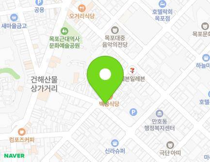 22-1 Haean-ro 237beon-gil, Mokpo-si, Jeollanam-do, Republic of Korea Map