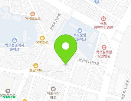 15-2 Samil-ro 28beon-gil, Mokpo-si, Jeollanam-do, Republic of Korea Map