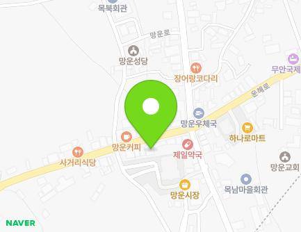 1402-2 Unhae-ro, Mangun-myeon, Muan-gun, Jeollanam-do, Republic of Korea Map