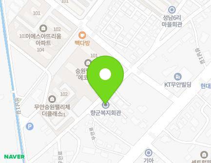 108 Seongnam 1-gil, Muan-eup, Muan-gun, Jeollanam-do, Republic of Korea Map