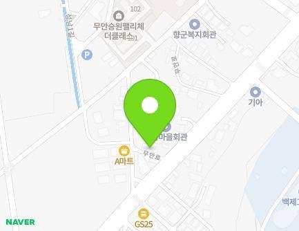 405-4 Muan-ro, Muan-eup, Muan-gun, Jeollanam-do, Republic of Korea Map