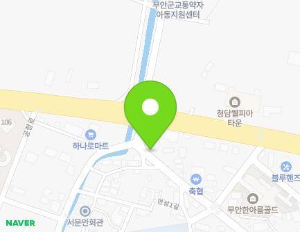 46 Myeonseong 1-gil, Muan-eup, Muan-gun, Jeollanam-do, Republic of Korea Map