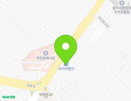 570 Muan-ro, Muan-eup, Muan-gun, Jeollanam-do, Republic of Korea Map