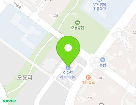 9-3 Onam-ro 1-gil, Illo-eup, Muan-gun, Jeollanam-do, Republic of Korea Map