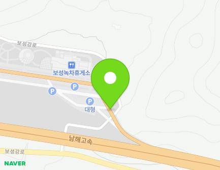 63 Namhae Expressway, Miryeok-myeon, Boseong-gun, Jeollanam-do, Republic of Korea Map