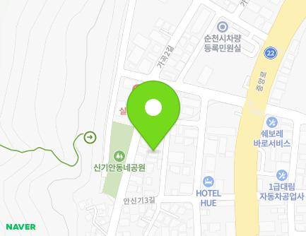26 Ansingi 3-gil, Suncheon-si, Jeollanam-do, Republic of Korea Map