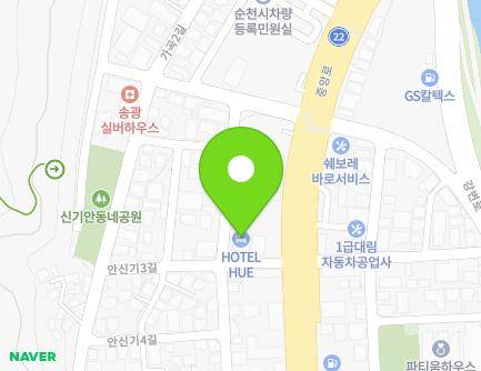 22 Ansingi 4-gil, Suncheon-si, Jeollanam-do, Republic of Korea Map