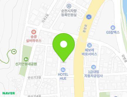 24 Ansingi 4-gil, Suncheon-si, Jeollanam-do, Republic of Korea Map