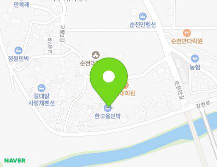 11-7 Gyoryang 2-gil, Suncheon-si, Jeollanam-do, Republic of Korea Map