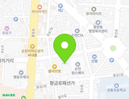 11-11 Hwanggeum 2-gil, Suncheon-si, Jeollanam-do, Republic of Korea Map