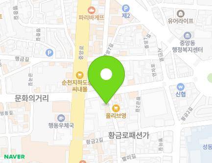 15-1 Hwanggeum 1-gil, Suncheon-si, Jeollanam-do, Republic of Korea Map
