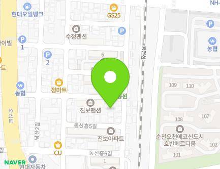 24 Dongsinheung 4-gil, Suncheon-si, Jeollanam-do, Republic of Korea Map