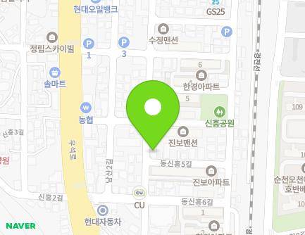 39 Dongsinheung-gil, Suncheon-si, Jeollanam-do, Republic of Korea Map