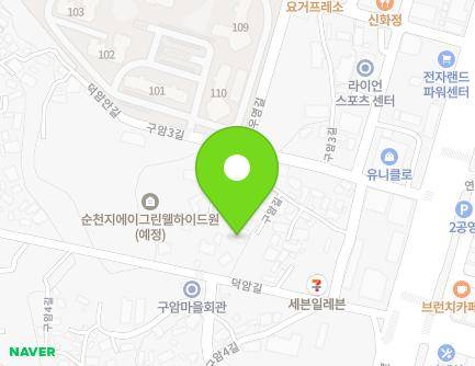 117 Deogam-gil, Suncheon-si, Jeollanam-do, Republic of Korea Map