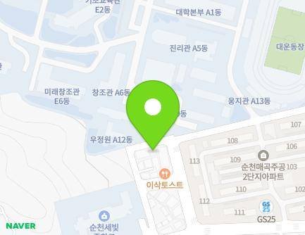 51 Bukjeong 4-gil, Suncheon-si, Jeollanam-do, Republic of Korea Map