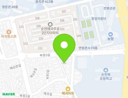 31-1 Bukjeong 3-gil, Suncheon-si, Jeollanam-do, Republic of Korea Map
