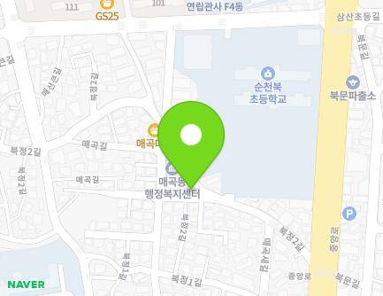 57 Bukjeong 2-gil, Suncheon-si, Jeollanam-do, Republic of Korea Map