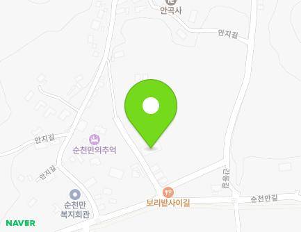 30-15 Anji-gil, Suncheon-si, Jeollanam-do, Republic of Korea Map