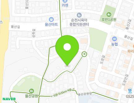 30 Yulsangongwon-gil, Suncheon-si, Jeollanam-do, Republic of Korea Map