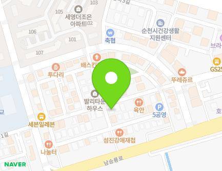 97 Palma 2-gil, Suncheon-si, Jeollanam-do, Republic of Korea Map