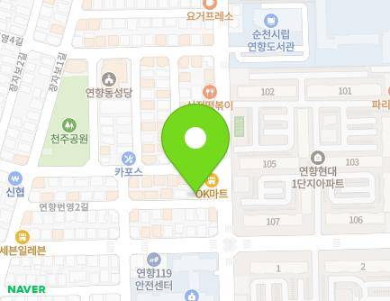 6 Yeonhyangbeonyeong 2-gil, Suncheon-si, Jeollanam-do, Republic of Korea Map