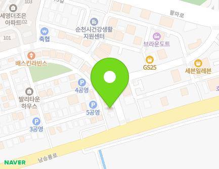3 Palma 4-gil, Suncheon-si, Jeollanam-do, Republic of Korea Map