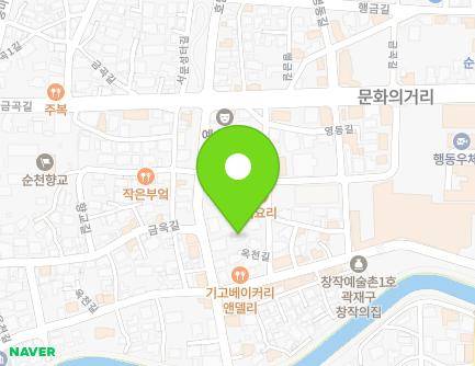 56-1 Okcheon-gil, Suncheon-si, Jeollanam-do, Republic of Korea Map