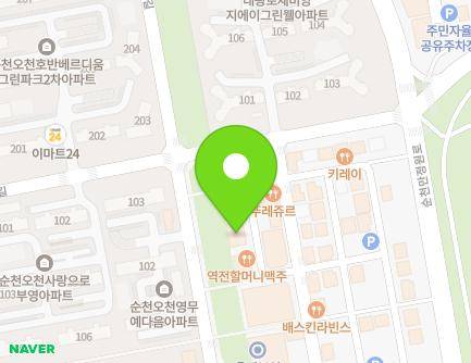 6-8 Ocheon 6-gil, Suncheon-si, Jeollanam-do, Republic of Korea Map
