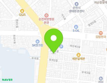 6 Useok 1-gil, Suncheon-si, Jeollanam-do, Republic of Korea Map