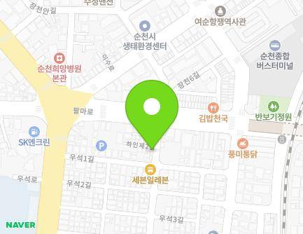 25-1 Hainje 2-gil, Suncheon-si, Jeollanam-do, Republic of Korea Map