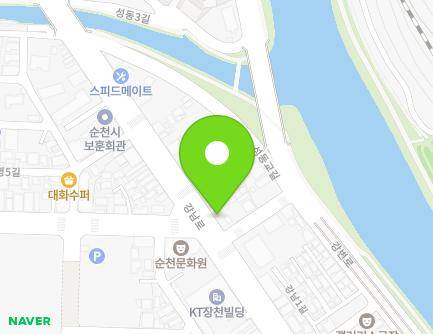 60-2 Gangnam-ro, Suncheon-si, Jeollanam-do, Republic of Korea Map