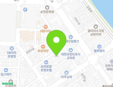 15-7 Jangcheon 4-gil, Suncheon-si, Jeollanam-do, Republic of Korea Map