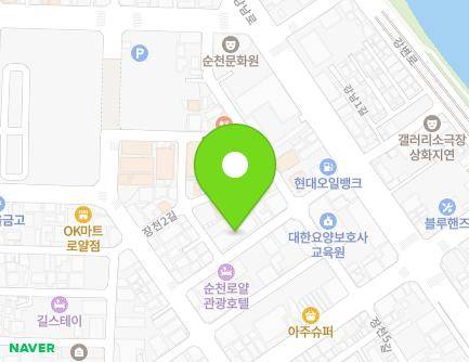 15-12 Jangcheon 4-gil, Suncheon-si, Jeollanam-do, Republic of Korea Map