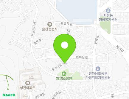 9-9 Galmanam-gil, Suncheon-si, Jeollanam-do, Republic of Korea Map