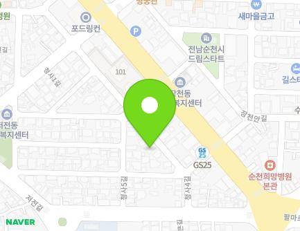 17 Cheongsa 4-gil, Suncheon-si, Jeollanam-do, Republic of Korea Map