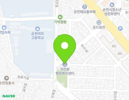 43 Cheongsa 1-gil, Suncheon-si, Jeollanam-do, Republic of Korea Map