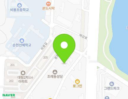14-27 Bonghwa 3-gil, Suncheon-si, Jeollanam-do, Republic of Korea Map