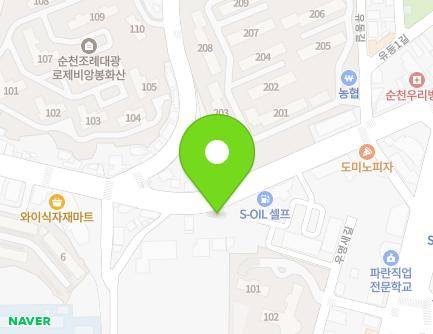 268-2 Isu-ro, Suncheon-si, Jeollanam-do, Republic of Korea Map