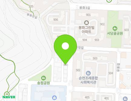 117 Bonghwa 1-gil, Suncheon-si, Jeollanam-do, Republic of Korea Map