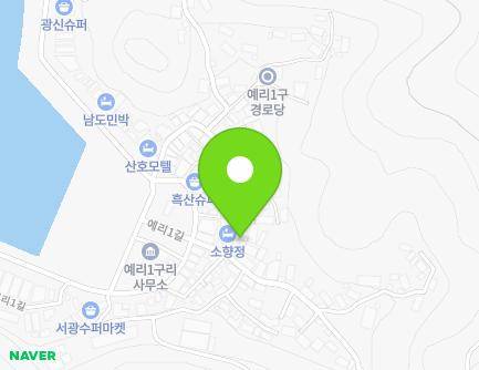 71 Yeri 2-gil, Heuksan-myeon, Sinan-gun, Jeollanam-do, Republic of Korea Map