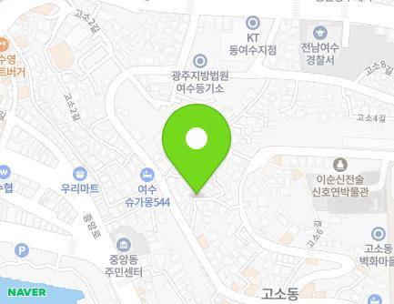 33-7 Goso 3-gil, Yeosu-si, Jeollanam-do, Republic of Korea Map