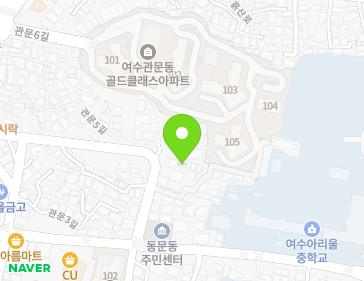 21-11 Gwanmun 4-gil, Yeosu-si, Jeollanam-do, Republic of Korea Map