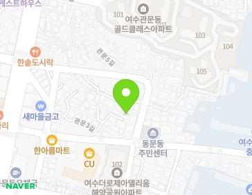 24-1 Gwanmun 4-gil, Yeosu-si, Jeollanam-do, Republic of Korea Map