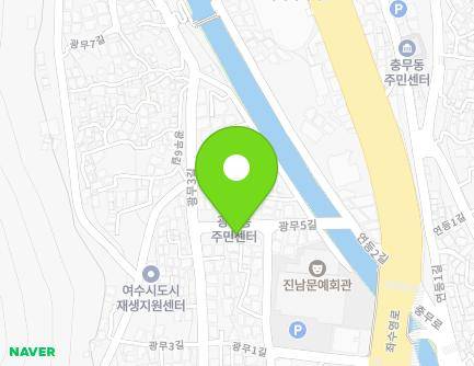 38-6 Gwangmu 3-gil, Yeosu-si, Jeollanam-do, Republic of Korea Map