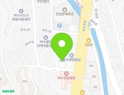 28-6 Gwangmu 1-gil, Yeosu-si, Jeollanam-do, Republic of Korea Map
