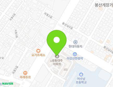 686 Sinwol-ro, Yeosu-si, Jeollanam-do, Republic of Korea Map
